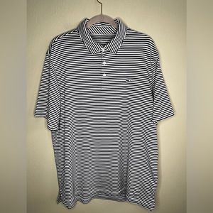 Bradley Stripe Sankaty Performance Vineyard Vines Polo Large